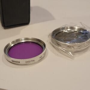 Bower Digital HD FLD 37mm Purple Camera Lens Filter Japan Optical Photo Glass